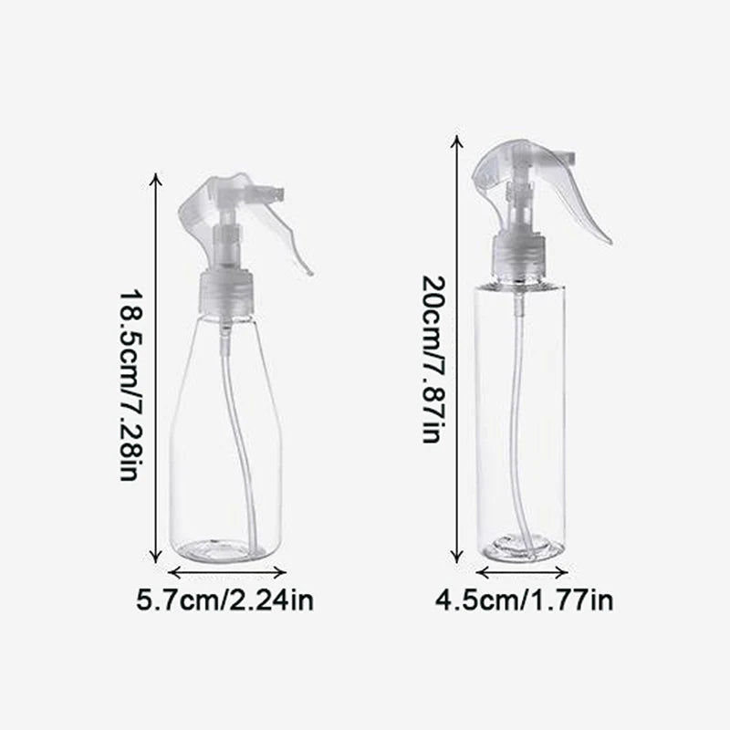 200ml Refillable Plastic Cleaning Hand Trigger Spray Bottle Empty Garden Water Sprayer Perfume Atomizer Empty Bottle