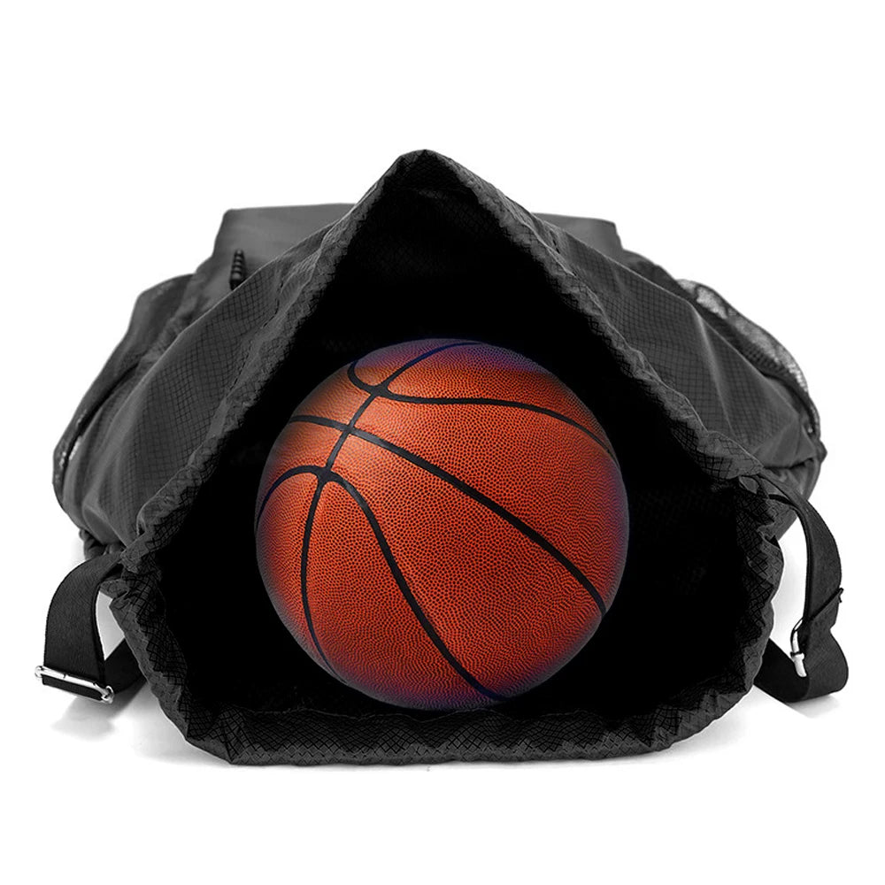 Lightweight Waterproof Drawstring Bag - Sports Cinch Sack for Gym, Basketball & Travel for Men & Women