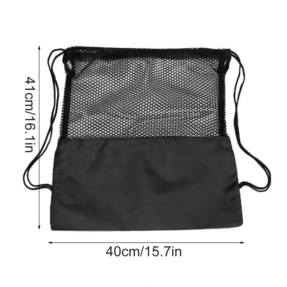 1Pcs Single Ball Bag, Balls Storage Bags, Drawstring Sling Backpack for Soccer Basketball Football Volleyball Rugby